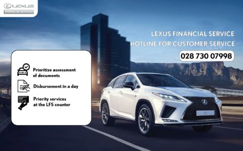 ANNOUNCEMENT OF LEXUS VIETNAM FINANCIAL SERVICES HOTLINE