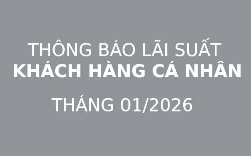 THÔNG BÁO LÃI SUẤT VAY MUA XE LEXUS CHO KHÁCH HÀNG CÁ NHÂN – THÁNG 01/2026
