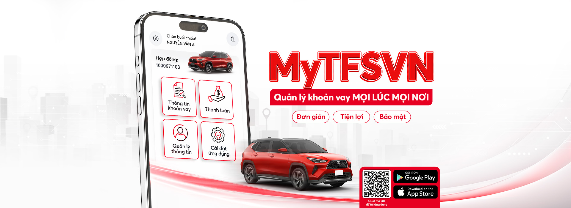 TFSVN thông báo ra mắt ứng dụng tra cứu khoản vay MyTFSVN từ ngày 20/04/2026